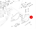 48211511A - QUEUE CARENAGE GAUCHE | HM 1100