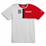 T-Shirt Ducati Explorer Blanc/Rouge