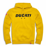 Sweat-shirt à capuche Ducati Logo Jaune