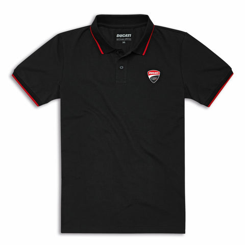 Polo Manches courtes DC Logo Noir