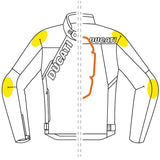 Blouson Cuir-Tissu Ducati Logo C1 (Femme)