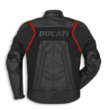 Fighter C1 leather-fabric jacket